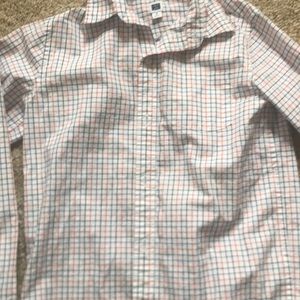 Janie and Jack long sleeve button down boys shirt